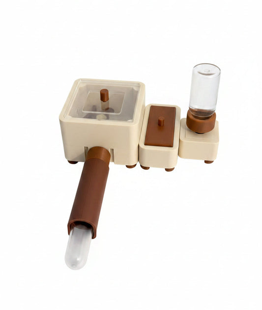 Myrmoria Kit Initium Nani - Nid + Cache Tube + Raccord + Terra Fourmis – Profondeur 6 ou 10 mm